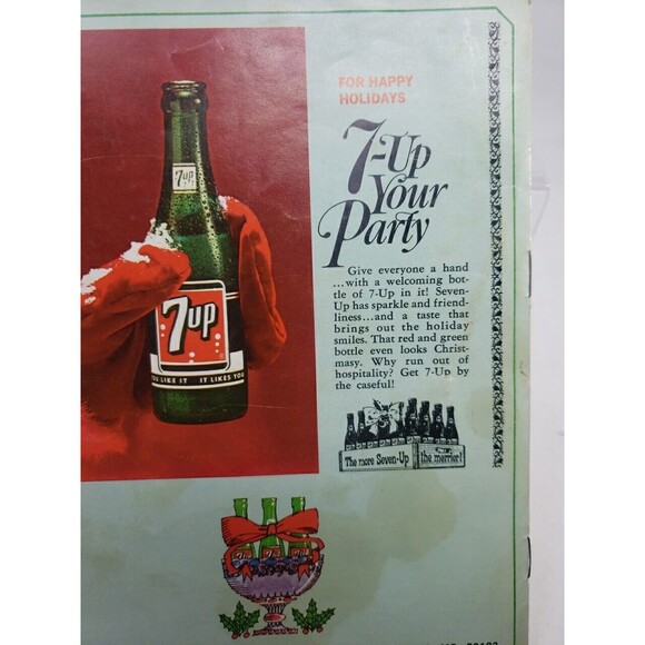 For Happy Holidays 7 Up Your Party 1964 Advertising Recipe Booklet St. Louis MO - Picture 7 of 12